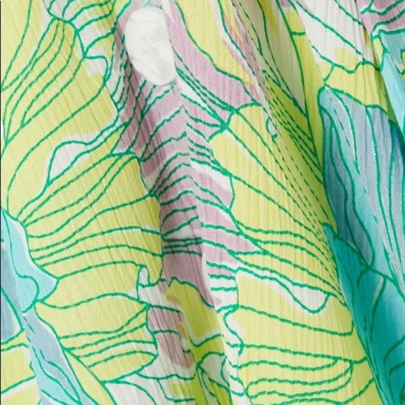 Faithfull the Brand floral crepe dress. Size L - Picture 5 of 7